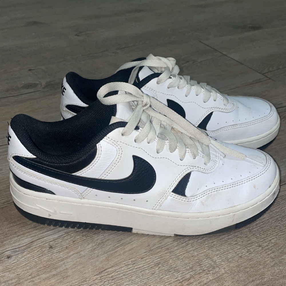 Black and White Nike Sneaker